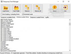 Official Download Mirror for Temporary Font Manager