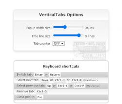 Official Download Mirror for VerticalTabs for Chrome