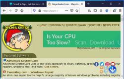 Official Download Mirror for Scroll To Top for Chrome, Firefox, and Opera