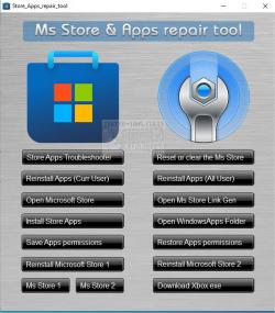 Official Download Mirror for Ms Store & Apps repair tool
