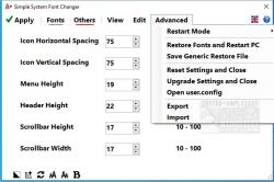 Official Download Mirror for Simple System Font Changer