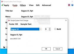 Official Download Mirror for Simple System Font Changer