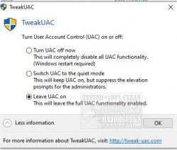 Official Download Mirror for TweakUAC