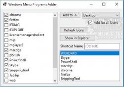 Official Download Mirror for Windows Menu Programs Adder