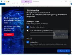 Official Download Mirror for Bitdefender Decryption Tool for MortalKombat