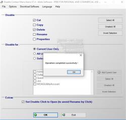 Official Download Mirror for Disable Context Menu Items