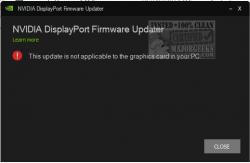 Official Download Mirror for NVIDIA Graphics Firmware Update Tool