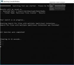 Official Download Mirror for Malicious File/Extension Finder