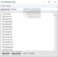Official Download Mirror for HS Blacklist Check