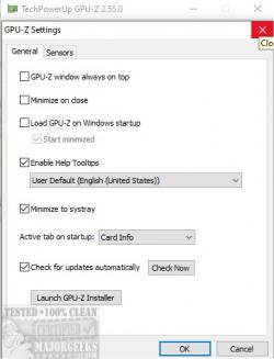 Official Download Mirror for GPU-Z Portable
