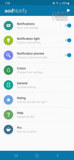 Official Download Mirror for aodNotify for Android 
