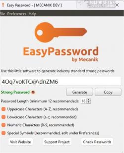 Official Download Mirror for Easy Passwords Generator