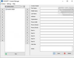 Official Download Mirror for VOVSOFT Contact Manager