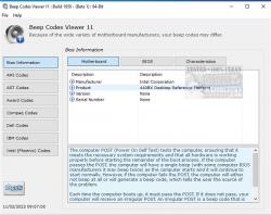 Official Download Mirror for BIOS Beep Codes Viewer Portable