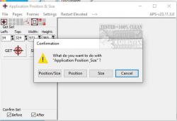 Official Download Mirror for APS (Applications Position and Size)