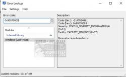 Official Download Mirror for Error Lookup