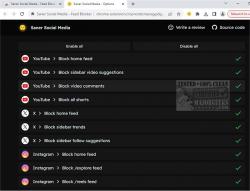 Official Download Mirror for Saner Social Media - Feed Blocker for Chrome