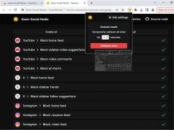 Official Download Mirror for Saner Social Media - Feed Blocker for Chrome