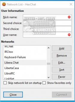 Official Download Mirror for HexChat Portable