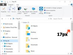 Official Download Mirror for MajorGeeks Change Scroll Bar Width and Height 