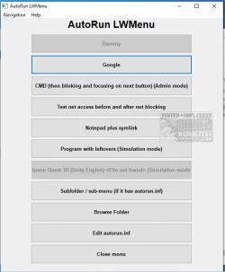 Official Download Mirror for AutoRun LWMenu