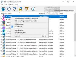 Official Download Mirror for Hide From Uninstall List