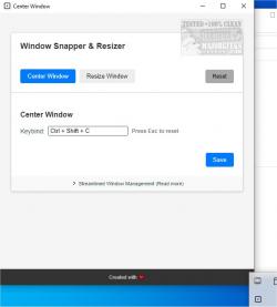 Official Download Mirror for Window Center & Resizer