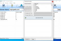 Official Download Mirror for VOVSOFT Domain Checker