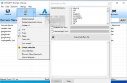 Official Download Mirror for VOVSOFT Domain Checker
