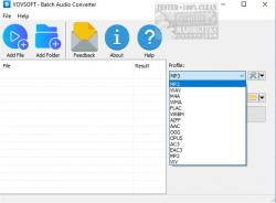 Official Download Mirror for VOVSOFT Batch Audio Converter