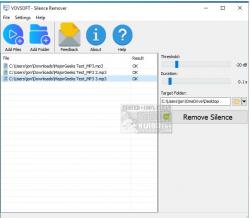 Official Download Mirror for VOVSOFT Silence Remover