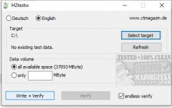 Official Download Mirror for h2testw