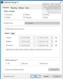 Official Download Mirror for Attribute Changer