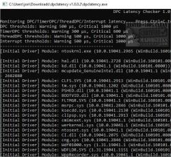 Official Download Mirror for DPC Latency Checker (DPC) 