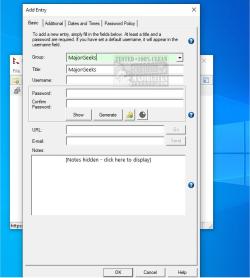 Official Download Mirror for Password Safe Portable