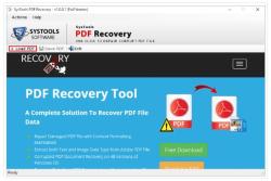 Official Download Mirror for SysTools PDF Recovery
