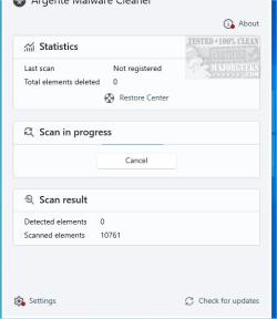 Official Download Mirror for Argente Malware Cleaner