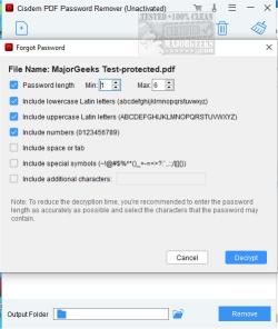 Official Download Mirror for Cisdem PDF Password Remover