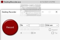 Official Download Mirror for Desktop Recorder