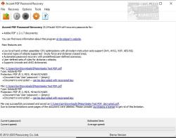 Official Download Mirror for Accent PDF Password Recovery