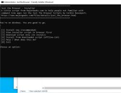 Official Download Mirror for Just the Browser