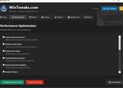 Official Download Mirror for WinTweaks - Free System Optimizer