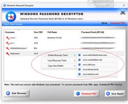 Official Download Mirror for Windows Password Decryptor