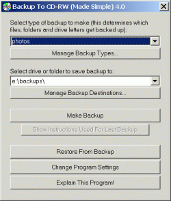 Official Download Mirror for Backup To DVD/CD/Flash