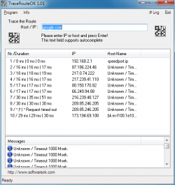 Official Download Mirror for TraceRouteOK