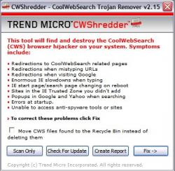 Official Download Mirror for Trend Micro CWShredder