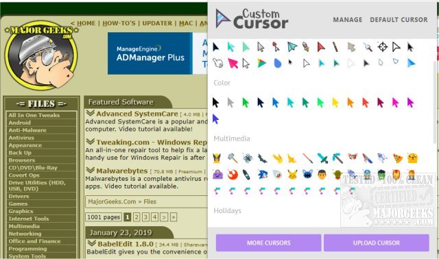 Download Custom Cursor For Chrome Majorgeeks