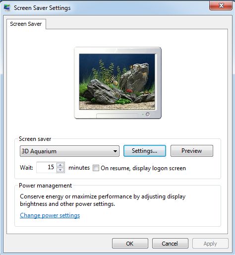 Screensaver Aquarium 3d Windows 7 Image Num 73