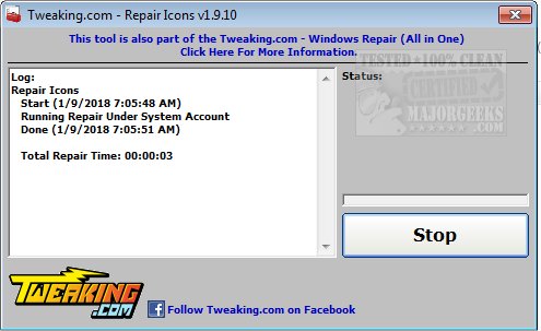 Tweaking.com - Repair Icons Helps to Fix Corrupt Icon Databases ...