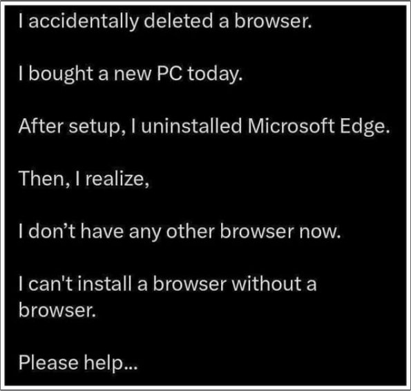 Random Photo: Browser Conundrum? - MajorGeeks